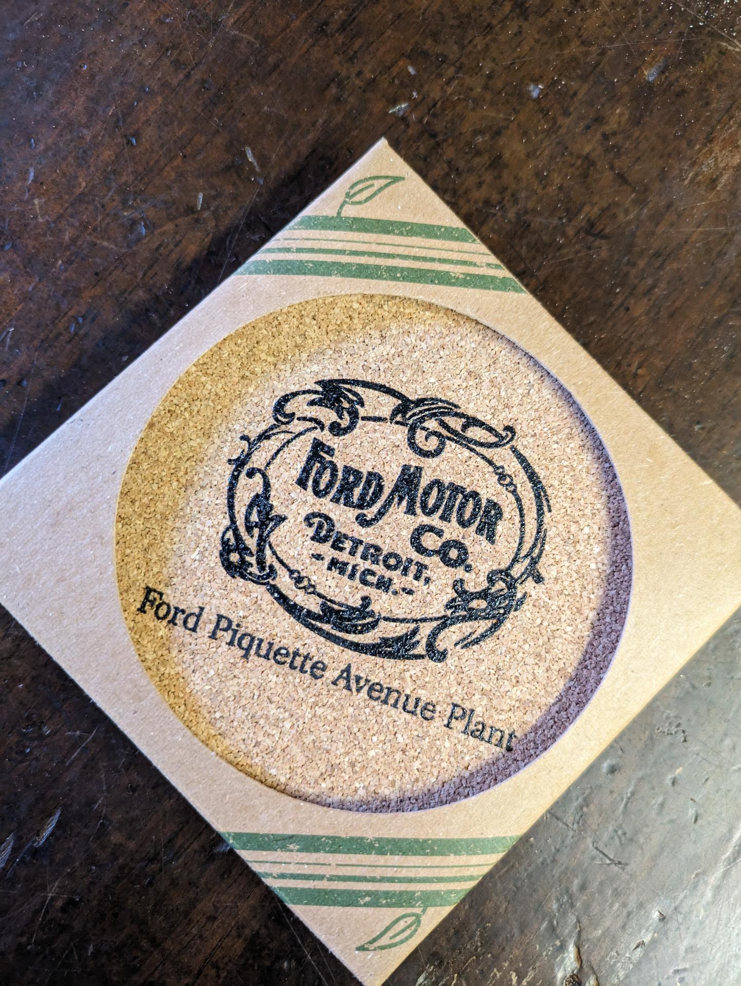 CORK COASTER — Irvington Woodworks