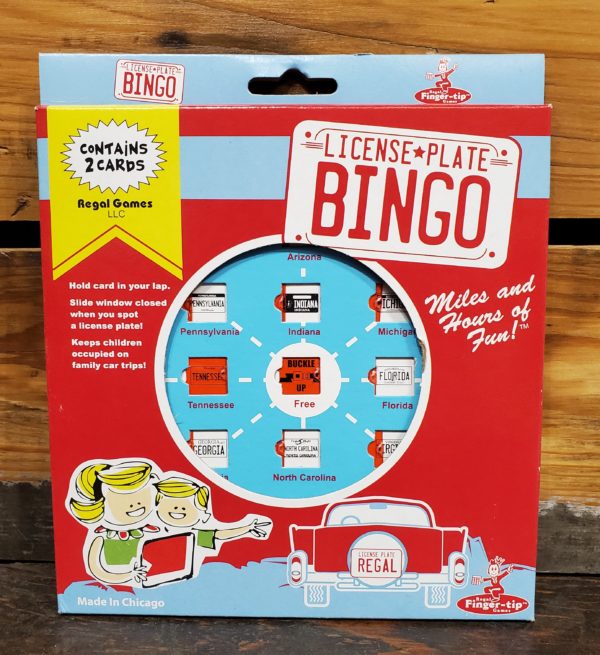 License Plate Bingo!