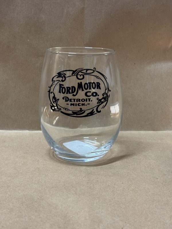 1903 Vintage Ford Logo Wine Glass