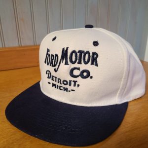 White and Navy Hat w/ 1903 Logo