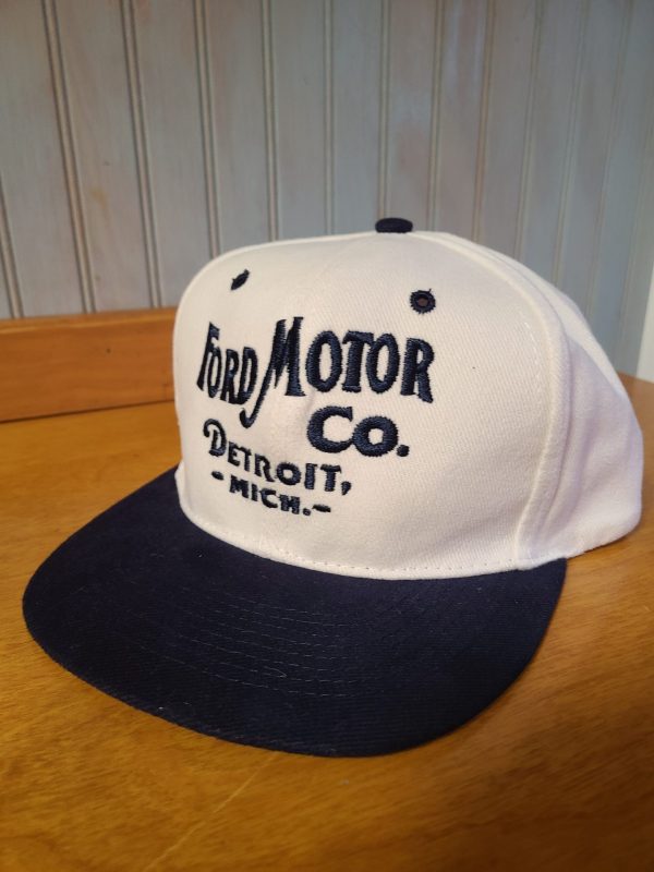 White and Navy Hat w/ 1903 Logo