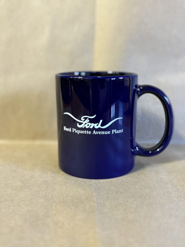 Navy Mug w/ Winged Logo