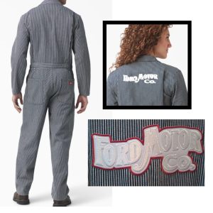 Striped Coveralls