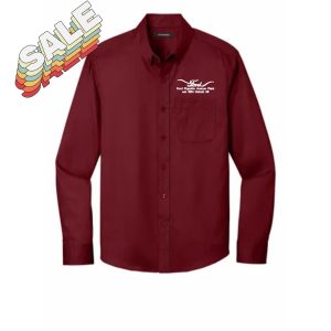 Burgundy Ford Piquette Oxford