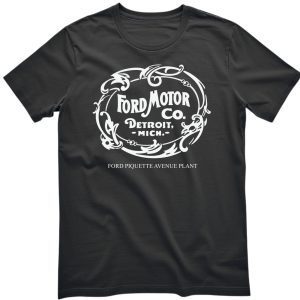Ford Motor Company Vintage Logo T-Shirt Black