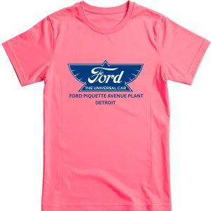 Pink T-Shirt with 1912 Ford Logo