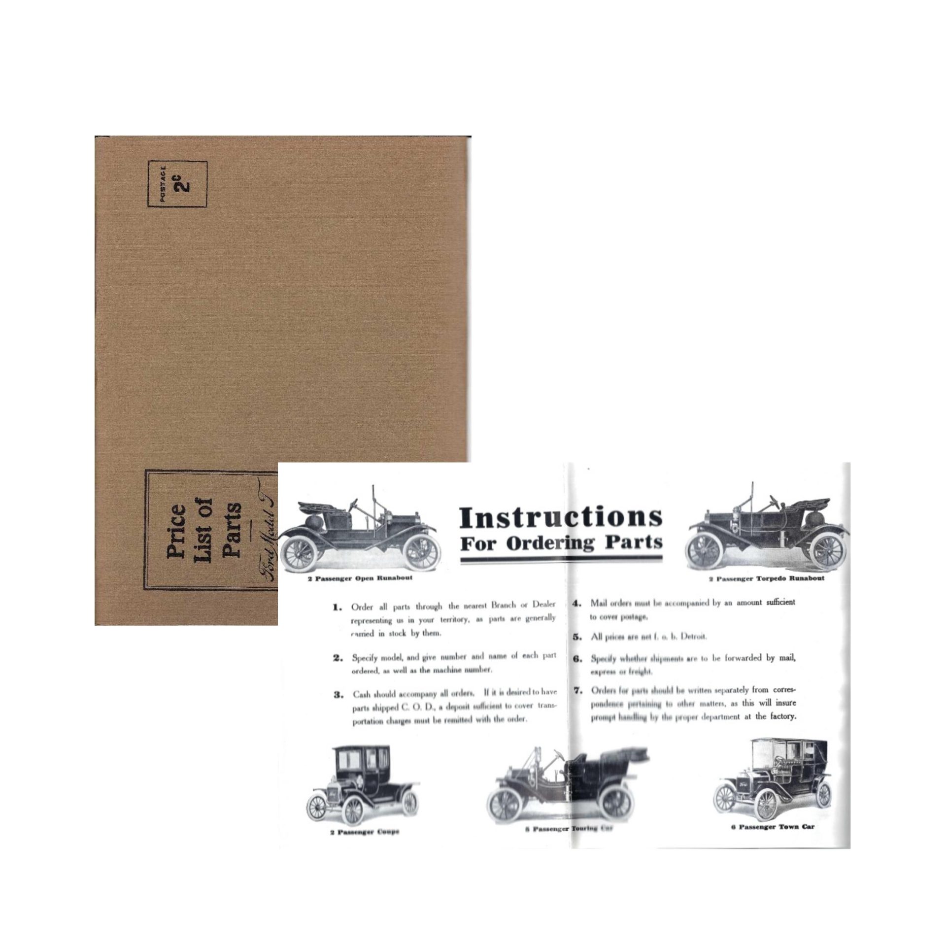 Ford List of Part 1911