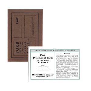 Ford Price List Models N, R, & S